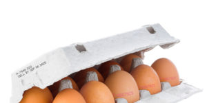 eggs and egg cartons